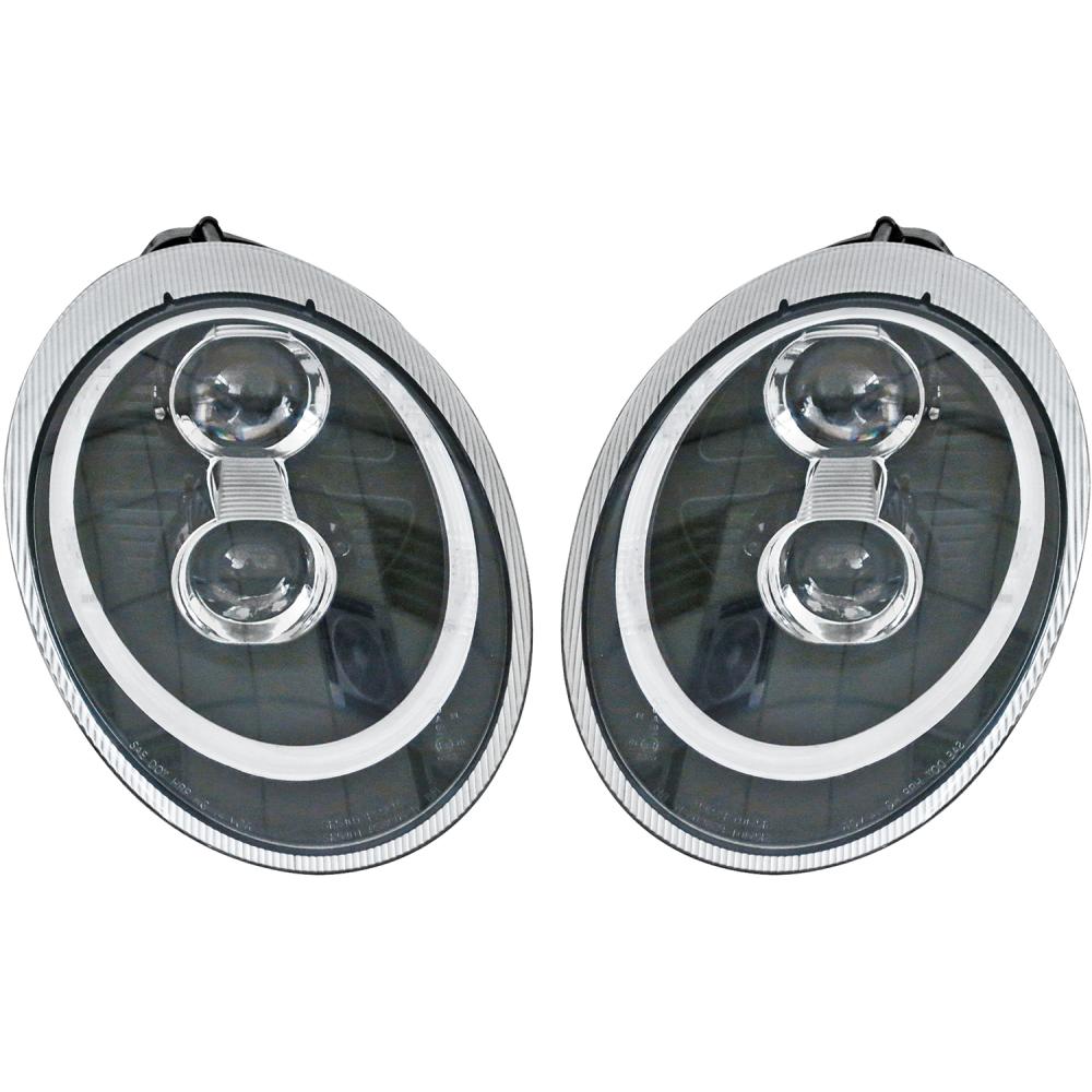 DESIGNSCHEINW.SET  PORSCHE 04-09    KLARGLAS/SCHWARZ 2001288