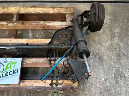 Renault Clio III 3 Hinterachse Achse Hinten ABS Trommel Original