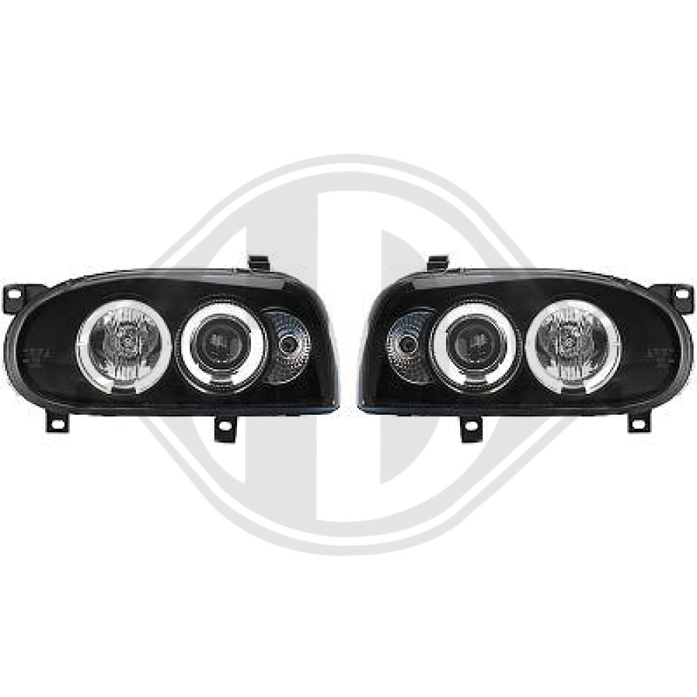 DESIGNSCHEINWERF.SET GOLF, 91-97        H1+H1 FÜR LWR 2212280