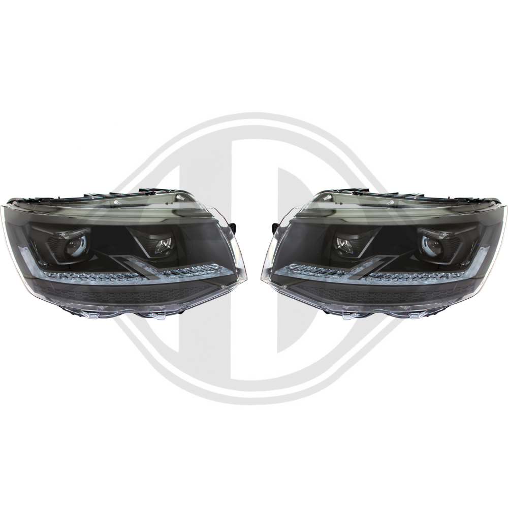 nan DESIGNSCHEINWERFERSET PASSEND FÜR VW T6, 15-19, 2274383