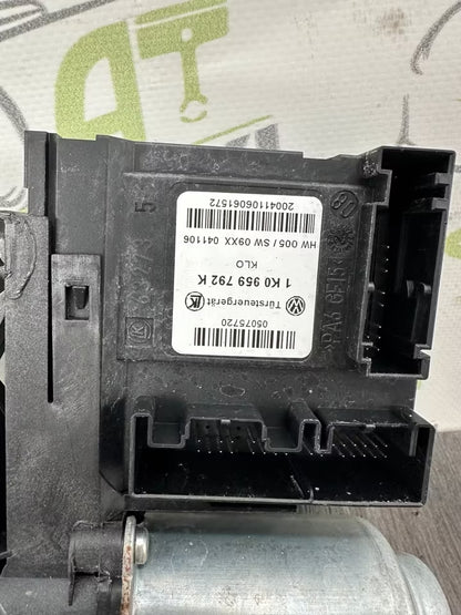 1T0959702E 1K0959792K Fenterhebermotor Vorne Rechts Vw Touran 1T