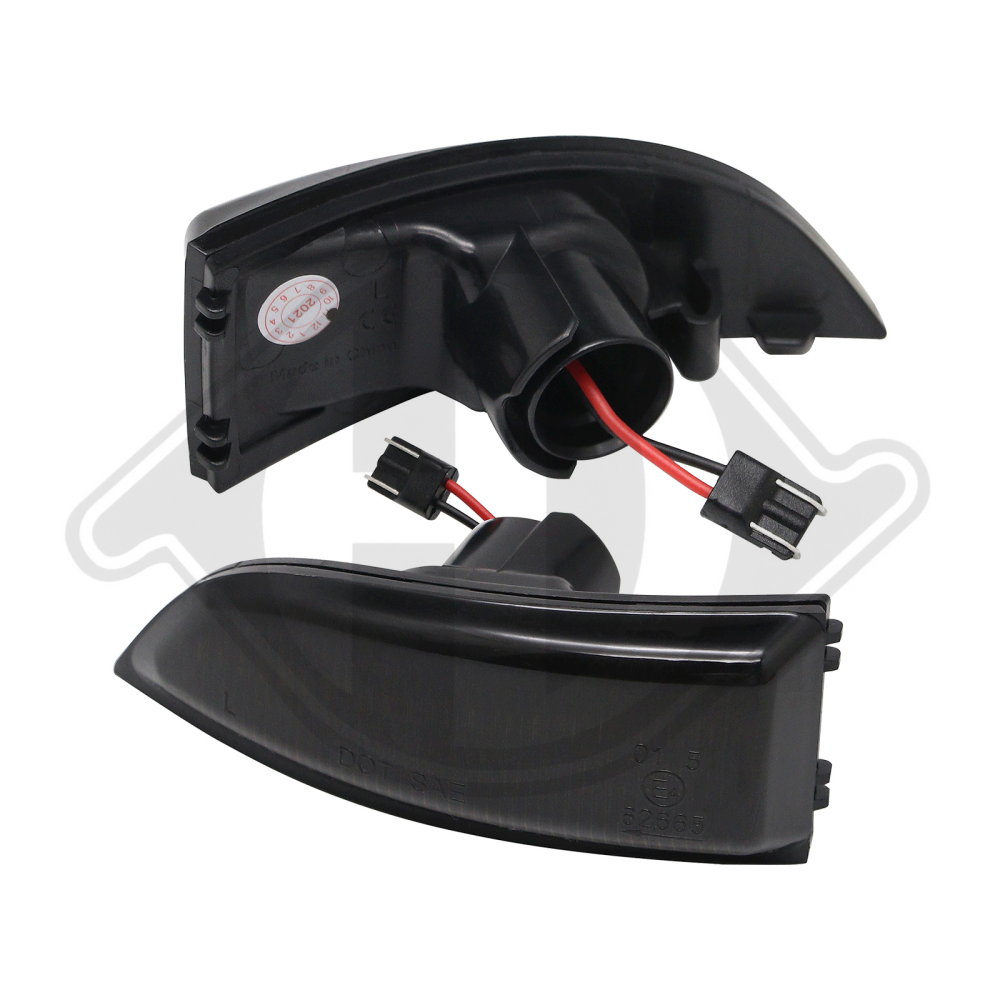 261600001R LED Sp.Blinker 08-16 DYN.BLINKER, DUNKEL; LID10511