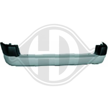 7410N2 Stoßstange hinten für CITROËN BERLINGO 97-08       TEILGRUNDIERT, 4011658