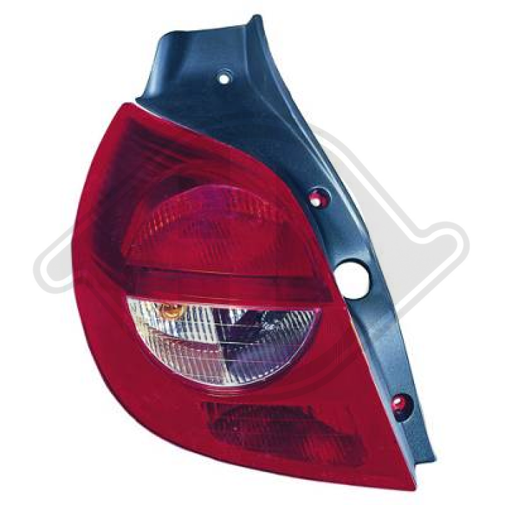 265552505R SCHLUßLEUCHTE LI.    CLIO, 06-09   OHNE LAMPENTRÄGER, 4414091