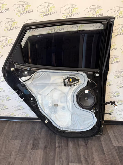 Türe Tür hinten links Hyundai IX35 Modell 10-15bj. Black Pearl 1K