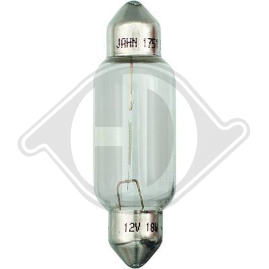 DIN-Type K 12V 18W SV8,5-8 K SOFITTE LID10123