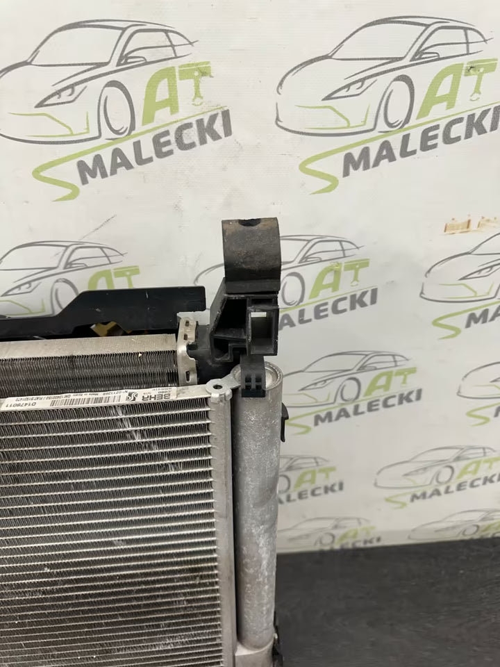 Opel Corsa E 1,2 1,4 Benzin Kühlerpaket Wasser Klima Lüfter