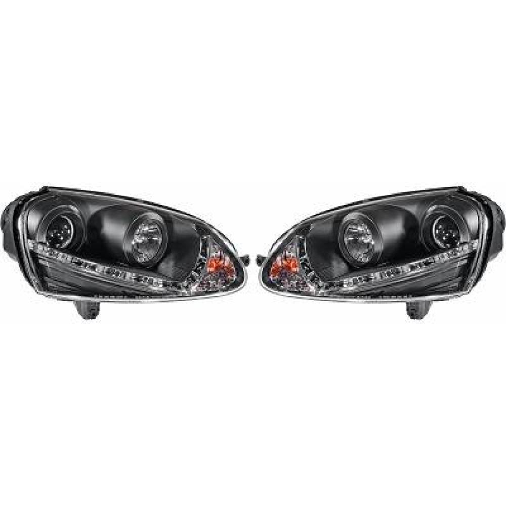 nan DESIGNSCHEINWF.SET GOLF 5, 03->>     KLARGLAS/SCHWARZ 2214685