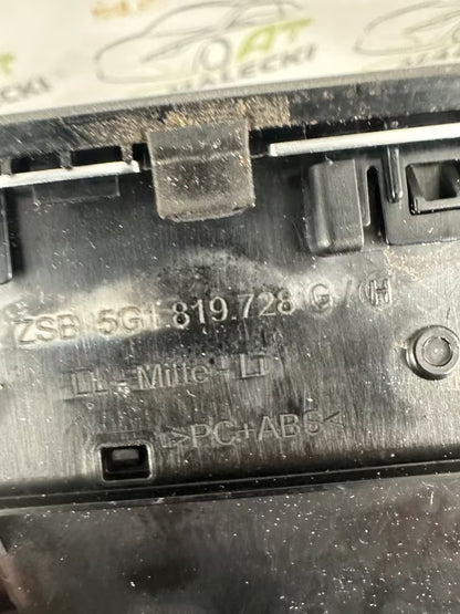 5G1815736A Lüftungsgitter Luftdüse Blende VW Golf VII