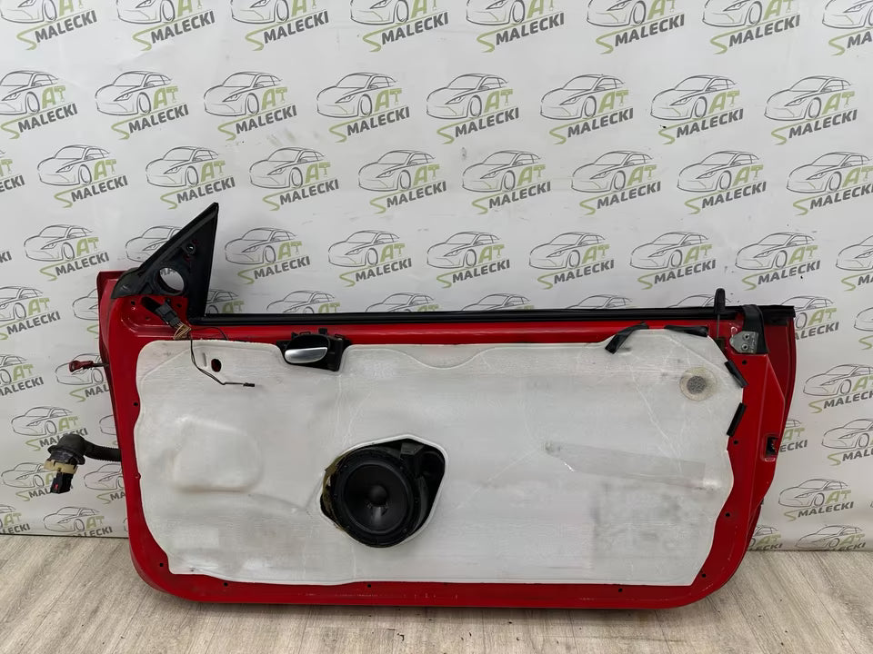 Türe Tür Rechts Peugeot 206 CC Farbe KKN Rot