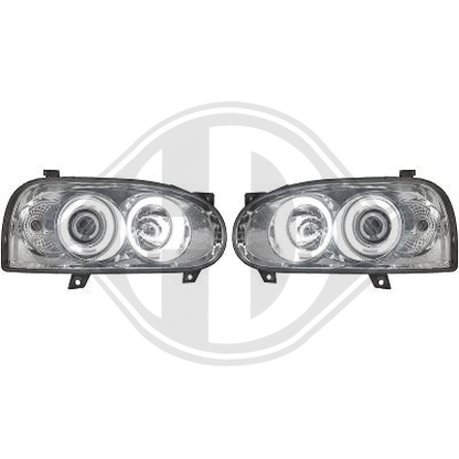 nan SCHEINWERFERSATZ GOLF III, 92-97        H1+H1 FÜR LWR 2212181