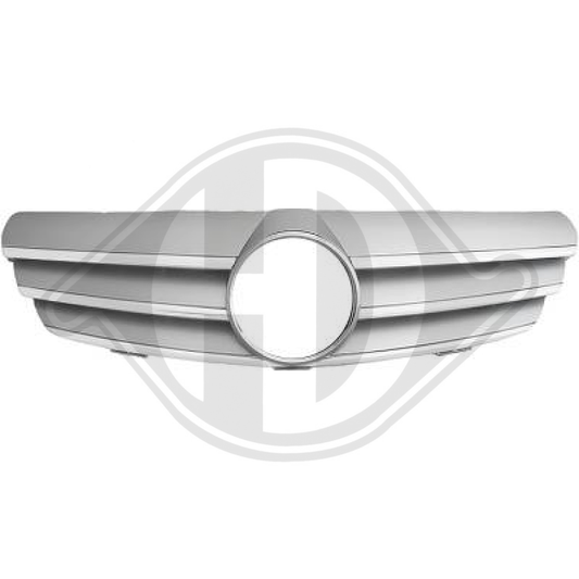 KÜHLERGRILL KPL.  DB W209, 02->>         CHROM/SILBER 1626340