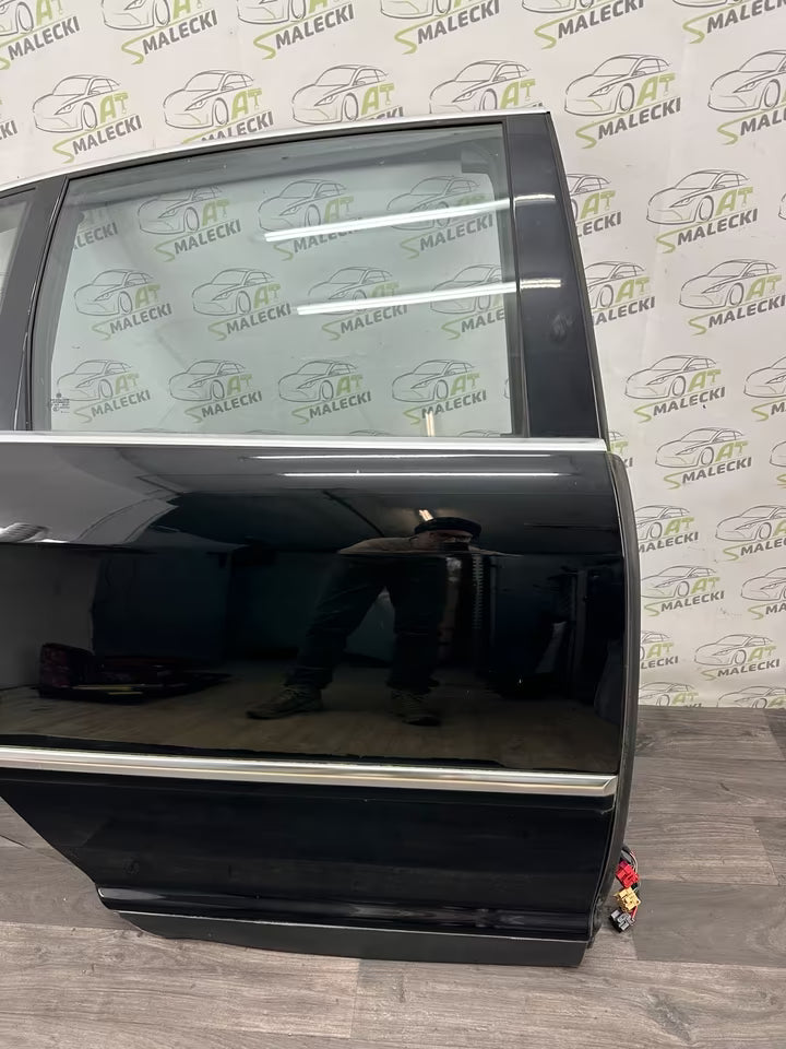 Türe Tür Hinten Rechts Vw Phaeton 3D Modell Farbe L041 Schwarz