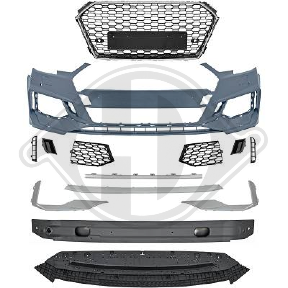 SPORTSTOßSTANGE VORNE  A4, 15-19     RENNSPORT-OPTIK, 1020450