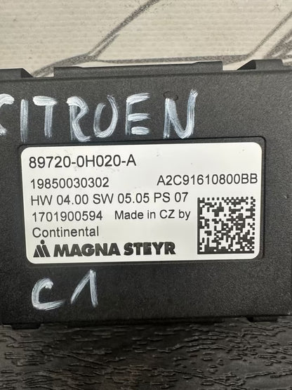 89720-0H020-A Steuergerät Schiebedach Citroen C1 Model