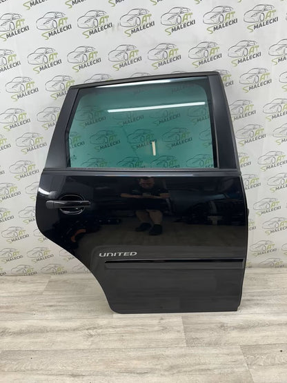 Türe Tür Hinten Rechts Vw Polo 9N 9N3 Modelle Farbe LC9Z Schwarz