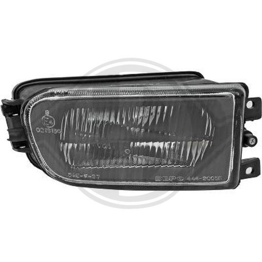 63178377942 NEBELSCHEINW.RE.  BMW E39, 95-00       GLAS GERIFFELT 1223188