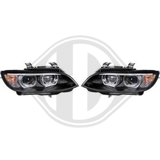 DESIGNSCHEINWERF.SET  E92, 05-10      XENON; SCHWARZ; 1216886