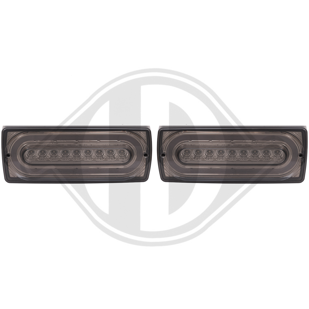A4638201964 DESIGNRÜCKL. SET     W463, 99-18  LED; SCHWARZ/SMOKE, 1695397