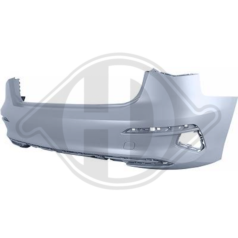 8Y4807067 GRU STOßSTANGE HINTEN AUDI A3, 20->>            KEIN PDC, 1034055