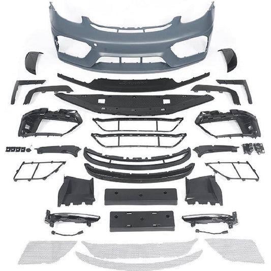 DESIGNSTOßST. VO.  BOXSTER 09-12   718/987 GT4-OPTIK; 2010251