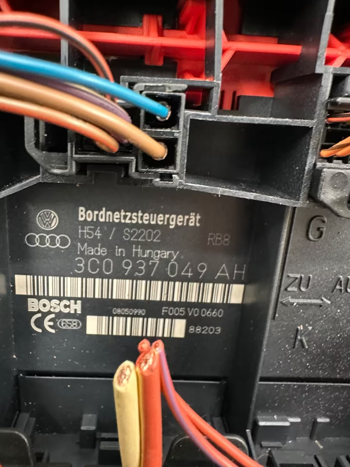 3C0937049AH Bordnetzsteuergerät BCM Vw Touran 1T Modell