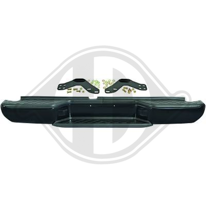 85022-ZP60A Stoßstange hinten für NISSAN NP300 NAVARA (D40) 05-11             SCHWARZ, 6084256