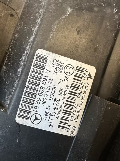 A1698205261 Xenon Scheinwerfer Original Mercedes B Klasse W245
