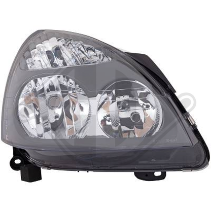 7701057658 SCHEINWERFER RE.     CLIO, 04-09          GRAUE MASKE 4413186