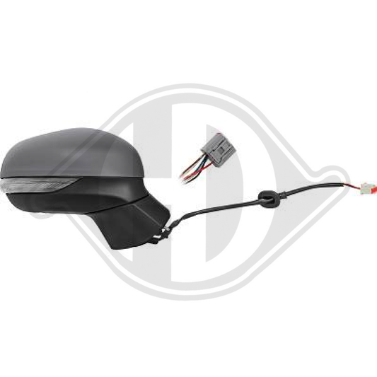 H1BB-17E71-4AB AUßENSPIEGEL RE.   FIESTA, 17->>                6-PIN 1407124