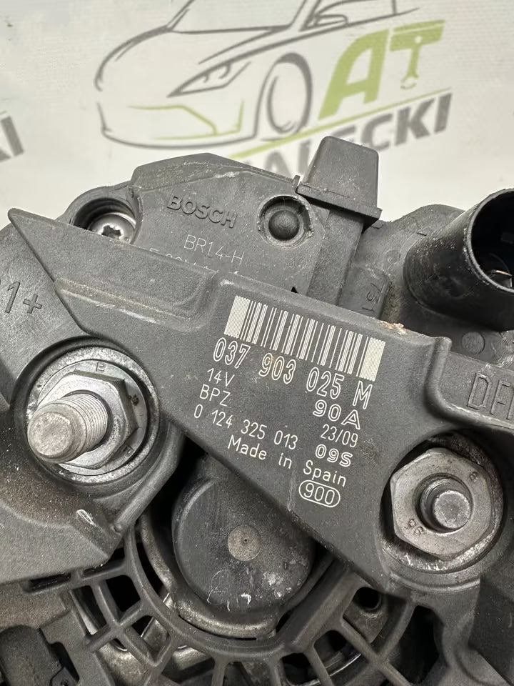 037903025M Lichtmaschine Generator 1,4 Benzin BUD CGG Motor Vw