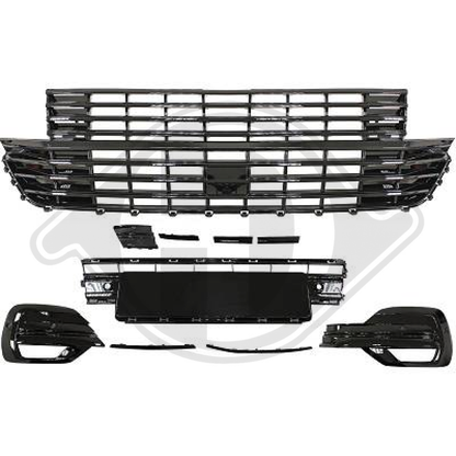 7LA807217B DESIGNGRILL SET VORNE T6.1 19-24    NICHT FÜR EMBLEM, 2274240