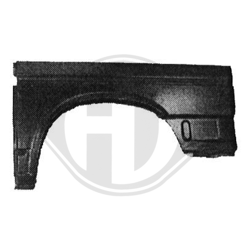 SEITENTEIL HI.LI.UNT.  T4, 91-03      KURZER RADSTAND 9417111