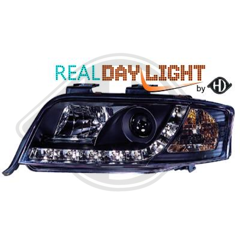 nan DESIGNSCHEINW.SET AUDI A6, BJ. 01-04      KLARGL./SCHWARZ 1025886