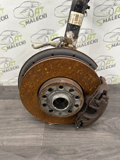 Achsschenkel Radnabe Federbein Rechts Vw Touran 1T 1,9 Tdi 1T0413