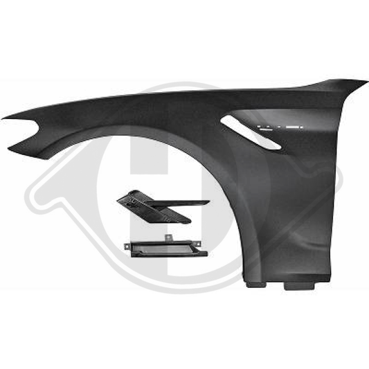 41 00 7 443 687 KOTFLÜGEL LI.     BMW G30, BJ. 17->>          SPORT-OPTIK 1226407