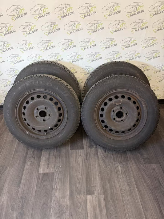 Kompletträder Winterräder Stahlfelgen 5x112 195/65 R15 Fulda