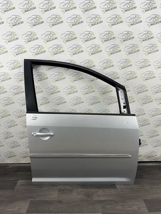 Türe Tür Vorne Rechts Vw Touran 1T 03-15 Bj Farbe LA7W Silber