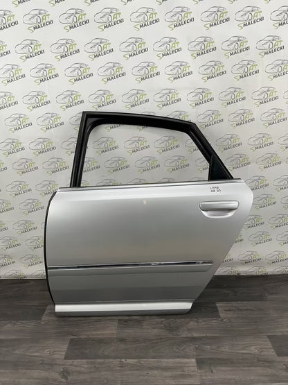 Türe Tür Hinten Links Audi A8 D3 4E Modelle Farbe LY7W Silber