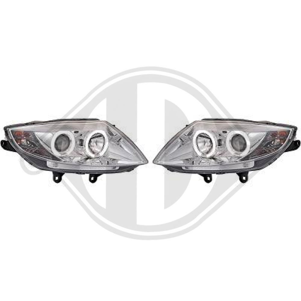 nan SCHEINWERFERSATZ   BMW Z4, 03-09  H1+H7+MOTOR FÜR LWR 1251281