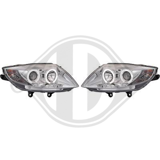 nan SCHEINWERFERSATZ   BMW Z4, 03-09  H1+H7+MOTOR FÜR LWR 1251281