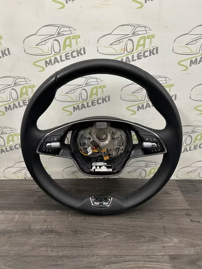 5E3959542H Lederlenkrad Multifunktion Skoda Octavia Karoq Kodiaq