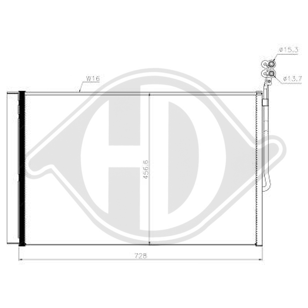 7P0820411A KONDENSATOR VW TOUAREG 01/2010 DCC1866