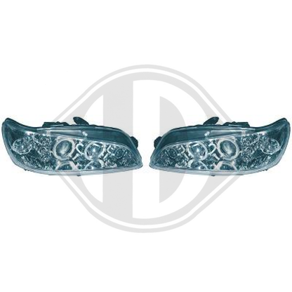 DESIGNSCHEINWERF. SET 306, 97-01       KLARGLAS/CHROM 4233780