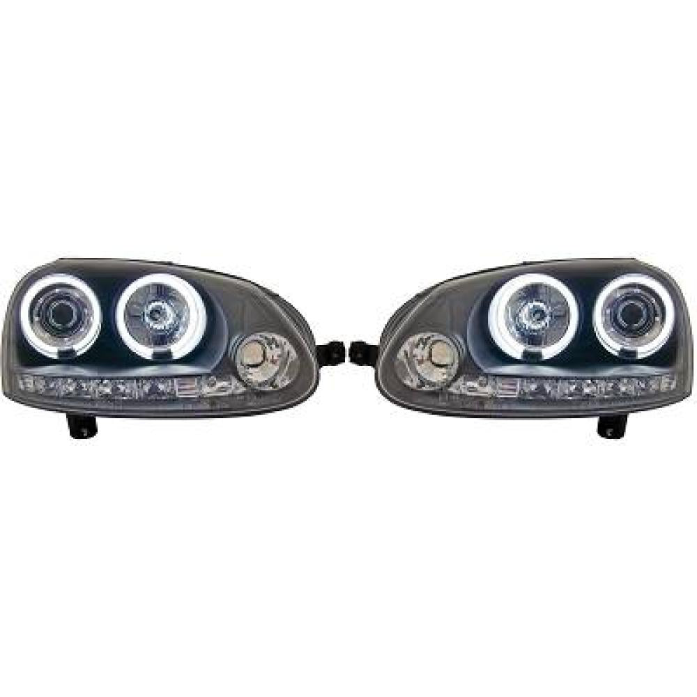 Scheinwerfer Satz für VW GOLF V (1K1) 03-08        H1+H1 FÜR LWR 2214886