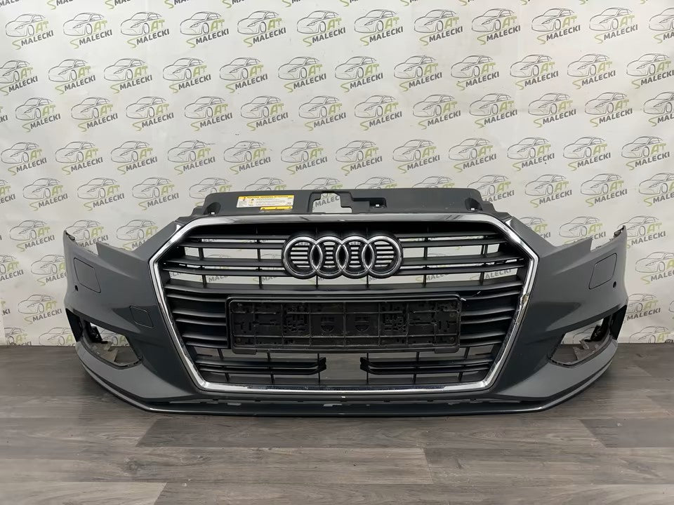 8V5807437P Front Bumper Audi A3 8V Sedan Facelift Model