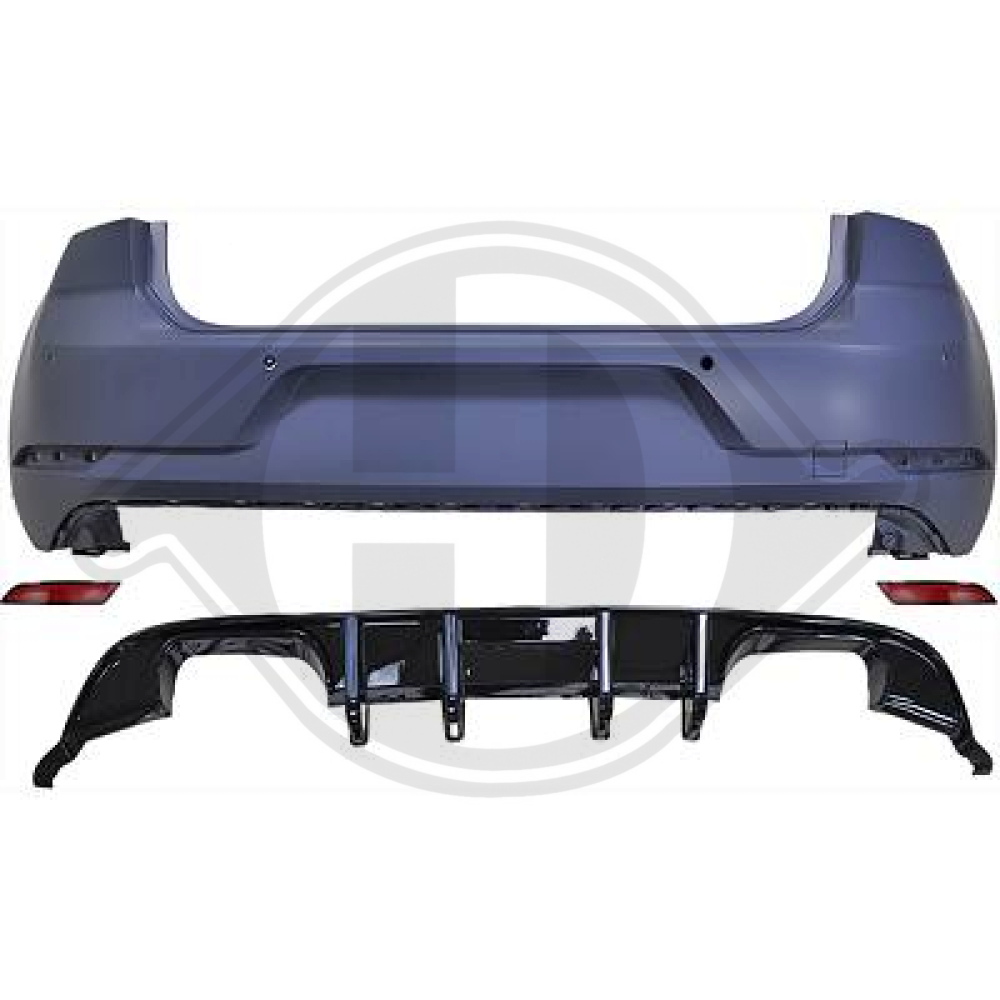 STOßSTANGE HINTEN  GOLF 7, 12-17     GOLF 7.5R-OPTIK, 2216456