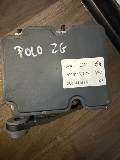 2Q0614517AP 2Q0614517N Abs Block ESP Steuergerät Vw Polo 2G