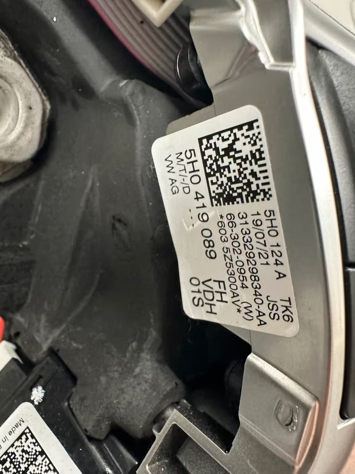 5H0419089 Multifunktion Lenkrad Leder Vw Golf VIII 8 5H Modell