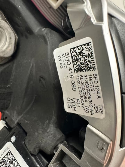 5H0419089 Multifunktion Lenkrad Leder Vw Golf VIII 8 5H Modell